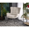 Fotelis BYRON leisure chair, beige
