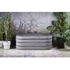Fotelis CALPI bench with storage function, pilkas