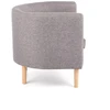 Fotelis CLUBBY chair, color: pilkas