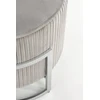 Fotelis CRICKET pouffe color: light pilkas
