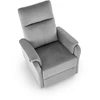 Fotelis CROCUS electric recliner, pilkas