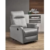 Fotelis CROCUS electric recliner, pilkas