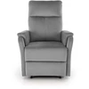 Fotelis CROCUS electric recliner, pilkas