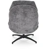 Fotelis DARIO leisure chair, with stool pilkas