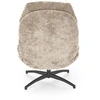 Fotelis DARIO leisure chair, with stool, beige