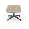 Fotelis DARIO leisure chair, with stool, beige