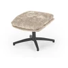 Fotelis DARIO leisure chair, with stool, beige