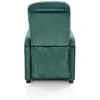 Fotelis FELIPE 2 recliner color: dark žalias