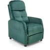 Fotelis FELIPE 2 recliner color: dark žalias