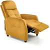 Fotelis FELIPE 2 recliner color: mustard
