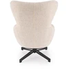 Fotelis FREDY leisure chair, with stool, l.beige