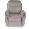 Fotelis GALEON elektrinė recliner, pilka