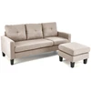 Fotelis GERSON sofa with ottoman, color: beige