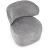 Fotelis GLEN leisure chair, pilkas