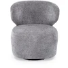 Fotelis GLEN leisure chair, pilkas