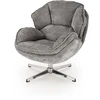 Fotelis GUIDO leisure chair, pilkas