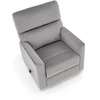 Fotelis KARIM recliner, pilkos spalvos