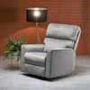 Fotelis KARIM recliner, pilkos spalvos
