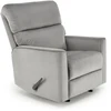 Fotelis KARIM recliner, pilkos spalvos