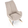 Fotelis LUIS rocking chair, d.beige