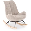 Fotelis LUIS rocking chair, d.beige