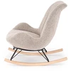 Fotelis LUIS rocking chair, d.beige