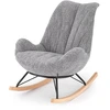 Fotelis LUIS rocking chair, pilkas