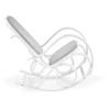 Fotelis MAX BIS PLUS rocking chair color: baltas