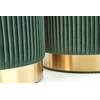 Fotelis MONTY set of two stools: color: dark žalias