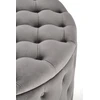 Fotelis NUNEZ pouffe color: pilkas