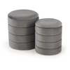Fotelis PACHO set of two color: pilkas