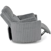 Fotelis PEGAS leisure chair, pilkas