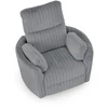 Fotelis PEGAS leisure chair, pilkas