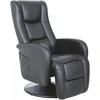 Fotelis PULSAR atlošiama kėdė, spalva: juoda