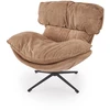 Fotelis ROGER leisure chair, ruda