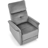 Fotelis SEMIR leisure chair, pilkas