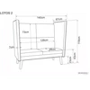 Fotelis Sofa klubowa Lotos 2 Velvet