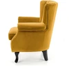 Fotelis TITAN chair color: mustard