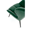 Fotelis TYRION l. chair, color: dark žalias