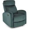 Fotelis WONDER recliner, dark žalias