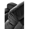Fotelis WONDER recliner, juodos spalvos