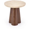 FRIDA S c.table travertine / walnut