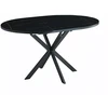Signal Meble Valgomojo stalas Gaston, 100-135 x 100 cm, juoda