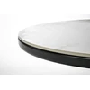 GENESIS coffee table, baltas marble / walnut / auksinis