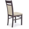 GERARD2 chair dark walnut / Torent rusvai gelsvas