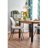 GINO table votan oak/juodas
