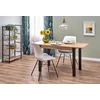 GINO table votan oak/juodas