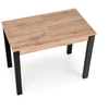 GINO table votan oak/juodas