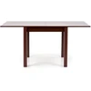 GRACJAN table color: dark walnut