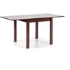 GRACJAN table color: dark walnut